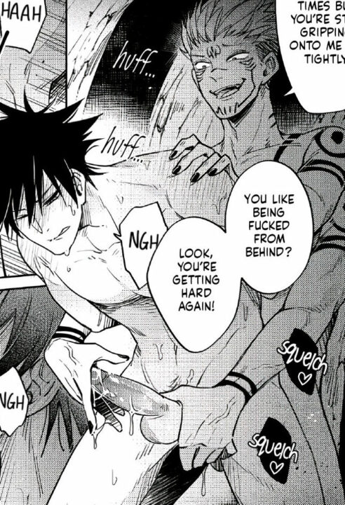 Jujutsu Kaisen dj BL Yaoi Uncensored Sukuna Megumi Manga (17)