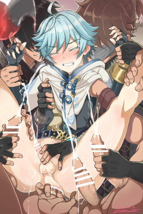 Skeb Chongyun-Kun BL Yaoi Threesome Uncensored Manhwa (6)