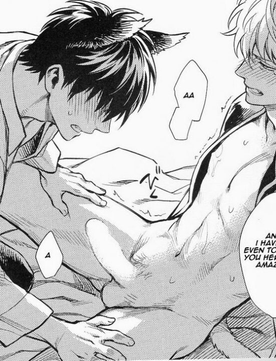 Gintama dj BL Yaoi Uncensored Manga Bara (20)